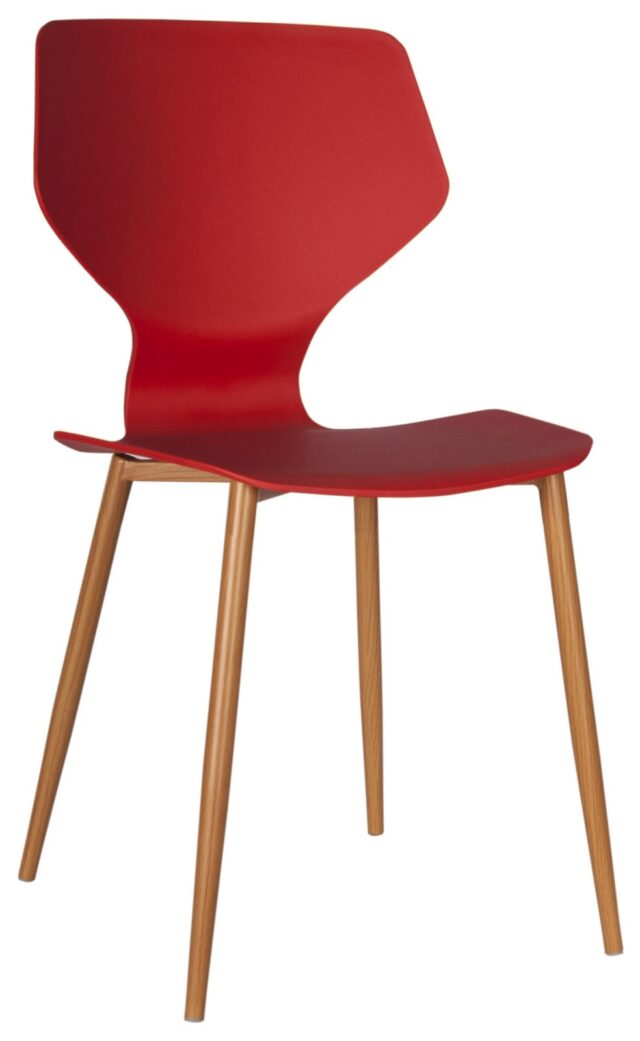 пластиковые стулья красные