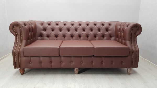 диван для офиса коричневый