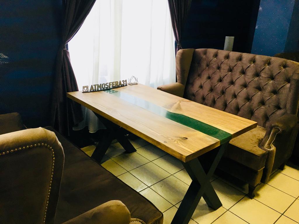 Наша мебель в Lounge bar ATMOSFERA г. Белгород