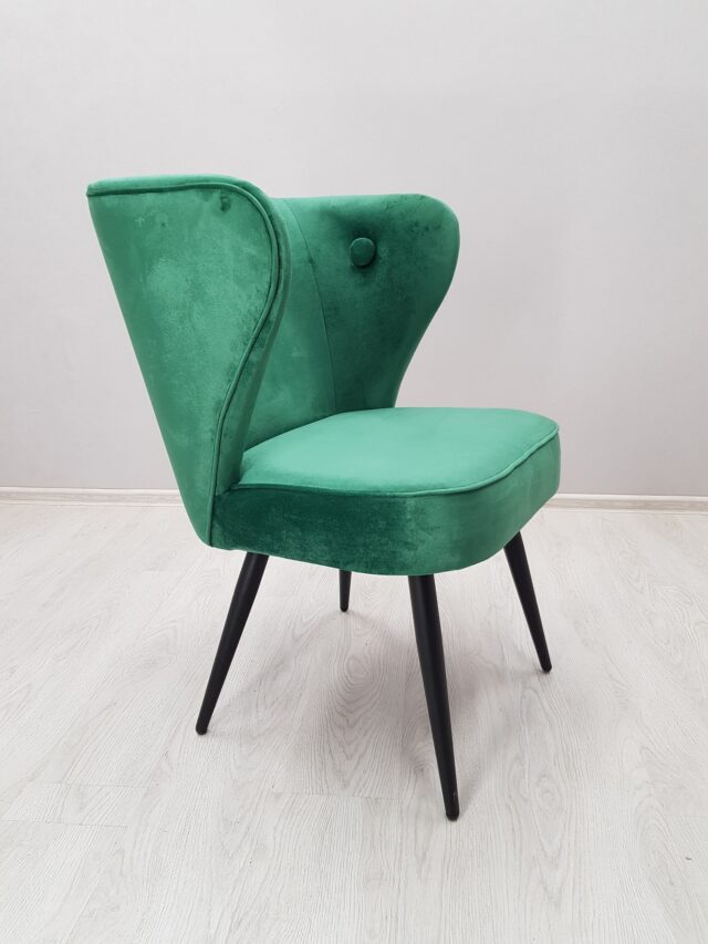 зеленное кресло для кафе